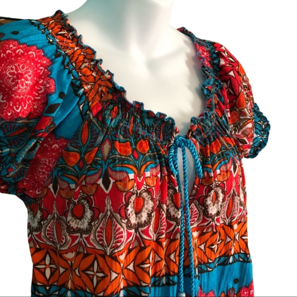 Derek Heart Patterned Top - Picture 3 of 7